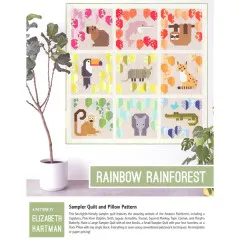 Elizabeth Hartman Patterns - Rainbow Rainforest